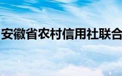 安徽省农村信用社联合社原副主任高广成受审