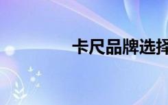 卡尺品牌选择（卡尺品牌）
