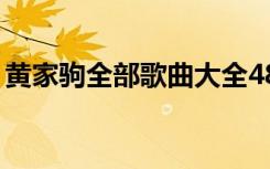 黄家驹全部歌曲大全48首（黄家驹全部歌曲）