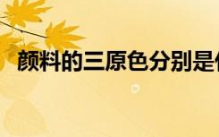 颜料的三原色分别是什么（颜料的三原色）