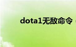 dota1无敌命令（dota无敌命令）