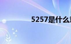 5257是什么意思（5257）