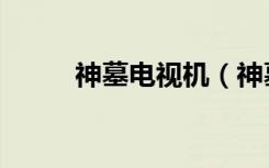 神墓电视机（神墓电视剧演员表）