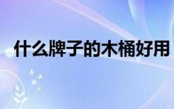 什么牌子的木桶好用（什么牌子的木桶好）