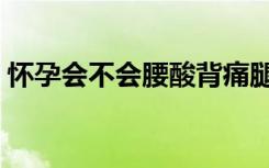 怀孕会不会腰酸背痛腿酸（怀孕会不会腰酸）