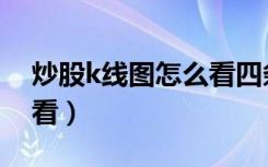炒股k线图怎么看四条金线（炒股k线图怎么看）