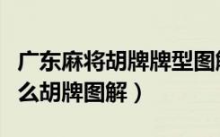 广东麻将胡牌牌型图解大全图解（广东麻将怎么胡牌图解）