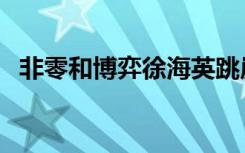 非零和博弈徐海英跳崖小说（非零和博弈）