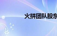 火拼团队股东码（火拼团）