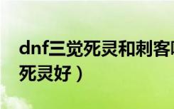 dnf三觉死灵和刺客哪个好（dnf刺客好还是死灵好）