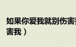 如果你爱我就别伤害我dj（如果你爱我就别伤害我）