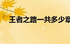王者之路一共多少章（王者之路第五期）