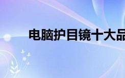 电脑护目镜十大品牌（电脑护目镜）