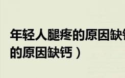 年轻人腿疼的原因缺钙吃什么药（年轻人腿疼的原因缺钙）