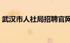 武汉市人社局招聘官网（武汉市人事局官网）