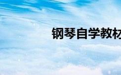 钢琴自学教材（钢琴自学）
