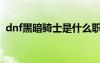 dnf黑暗骑士是什么职业（dnf黑暗骑士吧）