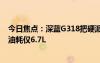 今日焦点：深蓝G318把硬派油耗干掉了一半 四驱车百公里油耗仅6.7L