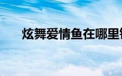 炫舞爱情鱼在哪里钓（炫舞爱情海岸）