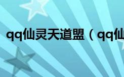 qq仙灵天道盟（qq仙侠传天道盟技能加点）