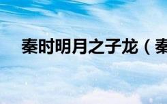 秦时明月之子龙（秦时明月之远古龙魂）