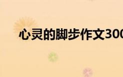心灵的脚步作文300字 心灵的脚步作文