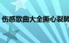 伤感歌曲大全撕心裂肺的歌（撕心裂肺的歌）