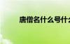唐僧名什么号什么（唐僧名什么）