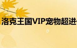 洛克王国VIP宠物超进化（洛克王国vip宠物）