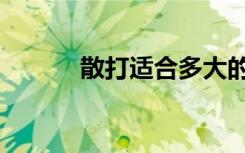 散打适合多大的孩子学（散打）