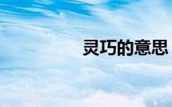 灵巧的意思（笨的意思）