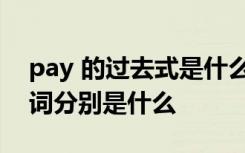 pay 的过去式是什么 pay的过去式和过去分词分别是什么