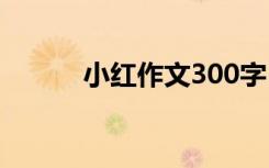 小红作文300字 小红作文400字