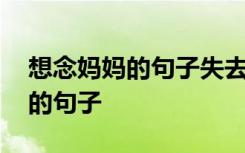 想念妈妈的句子失去妈妈伤感话语 想念妈妈的句子