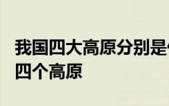 我国四大高原分别是什么? 我国四大高原是哪四个高原