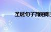 圣诞句子简短唯美朋友 圣诞句子