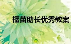 揠苗助长优秀教案 《揠苗助长》 教案