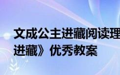 文成公主进藏阅读理解答案 语文《文成公主进藏》优秀教案