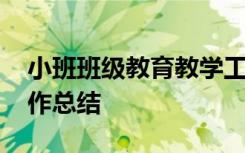 小班班级教育教学工作总结 小班班级教学工作总结