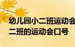 幼儿园小二班运动会口号押韵有气势 幼儿园二班的运动会口号