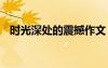 时光深处的震撼作文 时光深处的优雅作文