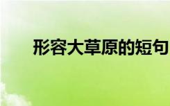 形容大草原的短句 形容大草原的诗句