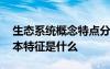 生态系统概念特点分类 生态系统的概念和基本特征是什么