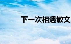 下一次相遇散文 下一次相遇美文
