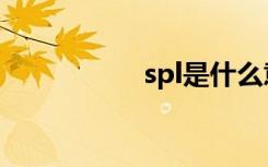 spl是什么意思（spl）