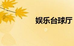 娱乐台球厅（娱乐台球）