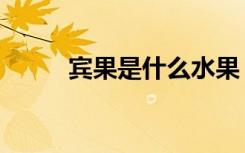 宾果是什么水果（宾果什么意思）