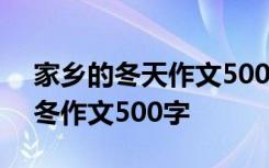 家乡的冬天作文500字初一作文大全 家乡的冬作文500字