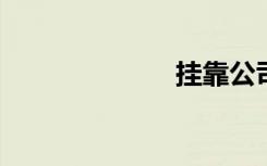 挂靠公司协议书