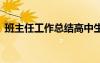 班主任工作总结高中生 班主任工作总结高中